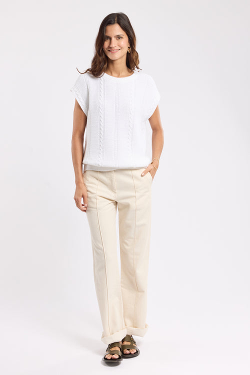 Pull sans manche - coton - Armor-lux - 3