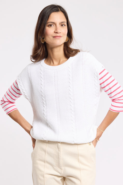 Pull sans manche - coton - Armor-lux - 6
