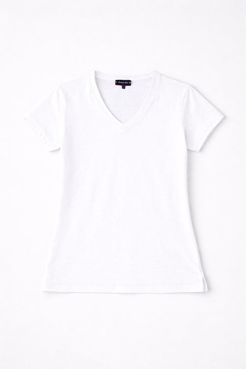 V-neck T-shirt - slub cotton - Armor-lux - 4