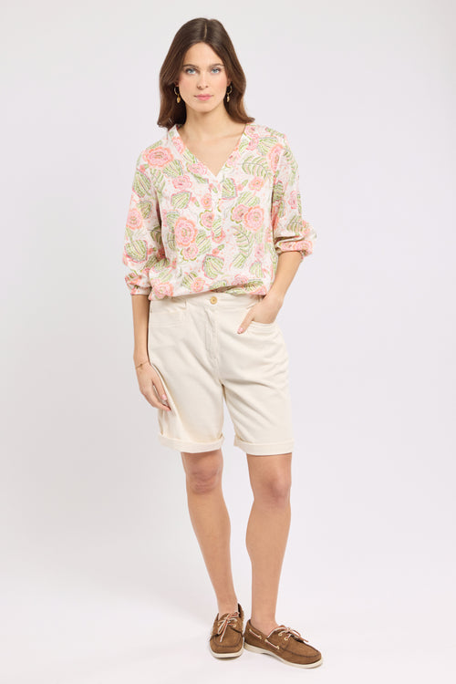 Blouse imprimée - coton - Armor-lux - 1