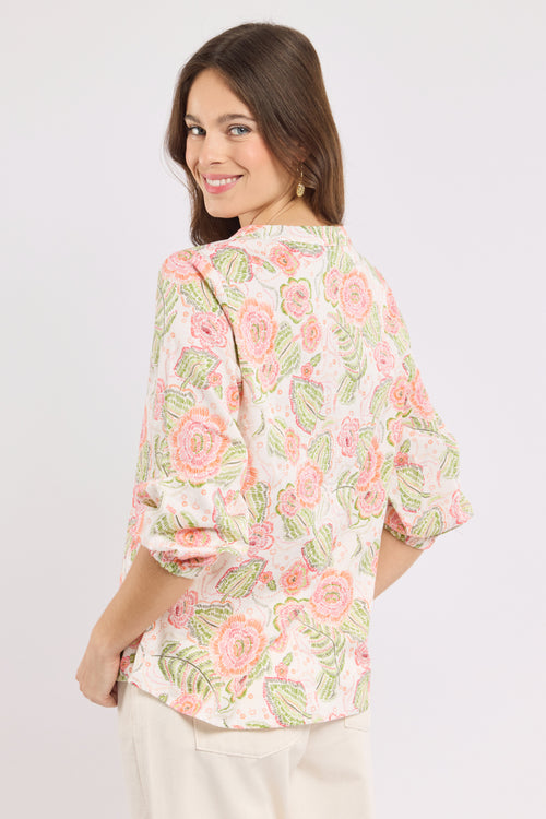 Bedruckte Bluse - Baumwolle - Armor-lux - 4