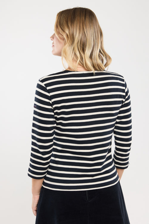 Matrosenshirt mit 3/4-Ärmeln – Bio-Baumwolle - Armor-lux - 4