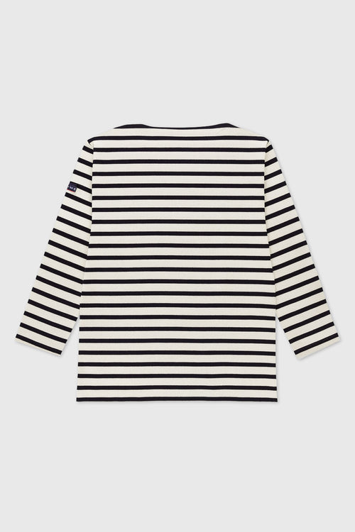 Marinière manches 3/4 - coton issu de l