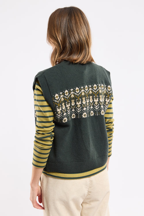 Cardigan sans manche - laine - Armor-lux - 5
