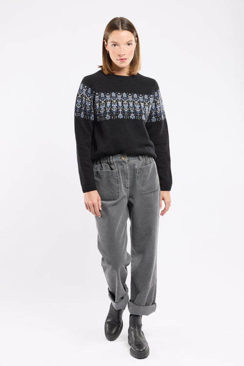 Héritage jacquard sweater - wool - Armor-lux - 4