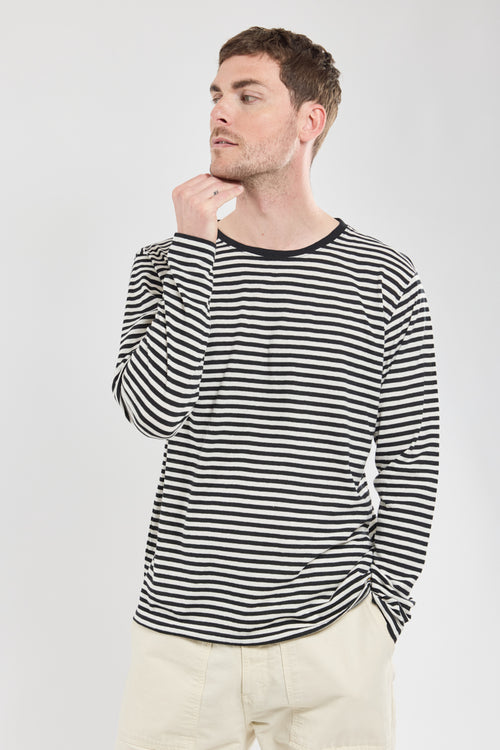 Breton striped shirt Héritage - cotton and linen - Armor-lux - 1