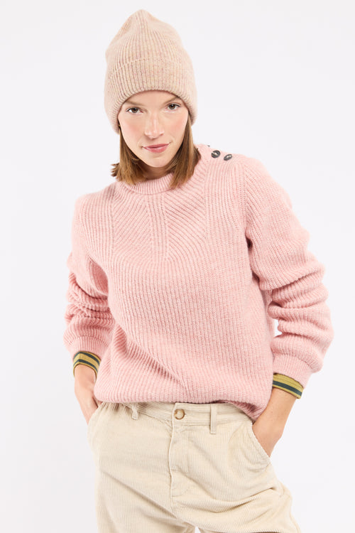 Pearl stitch sweater - alpaca and wool - Armor-lux - 3