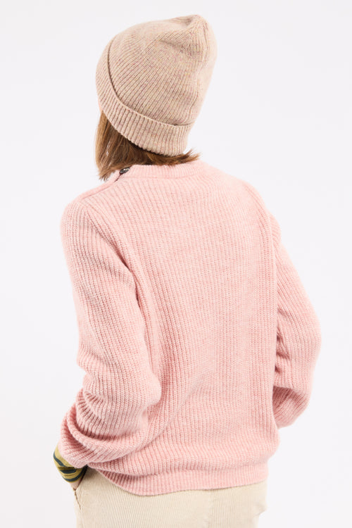 Pearl stitch sweater - alpaca and wool - Armor-lux - 5