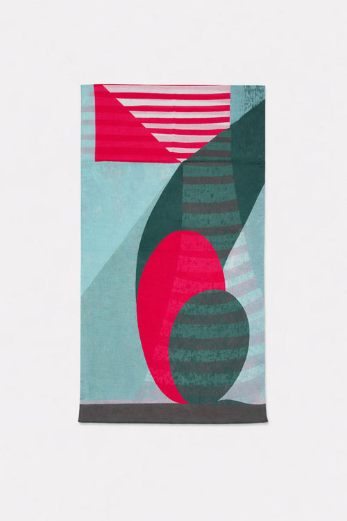 Foulard motifs abstraits - coton - Armor-lux - 2