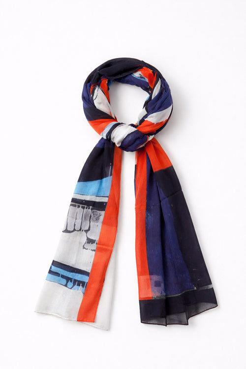 “Boat” scarf - cotton - Armor-lux - 1