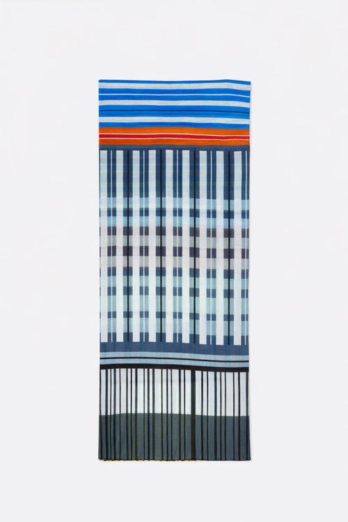 Striped scarf - cotton - Armor-lux - 2