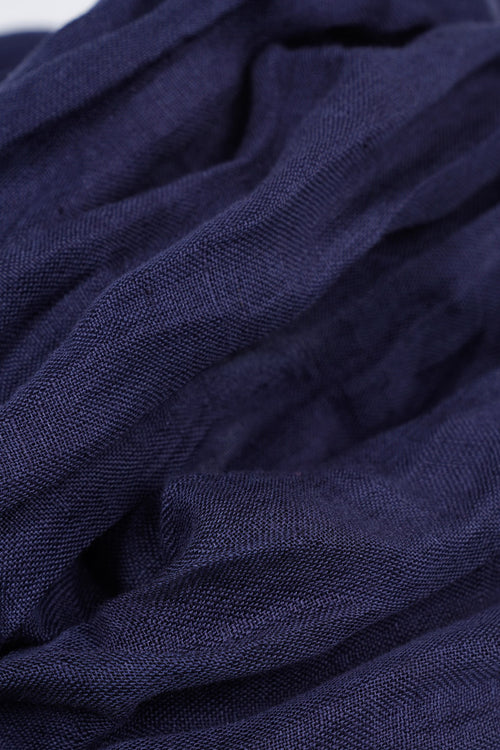 Plain scarf - linen and cotton - Armor-lux - 2