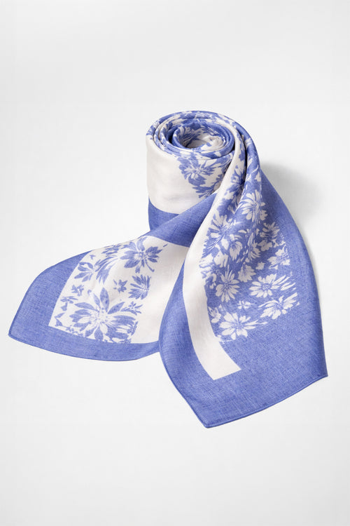 Foulard carré - lin et coton - Armor-lux - 2