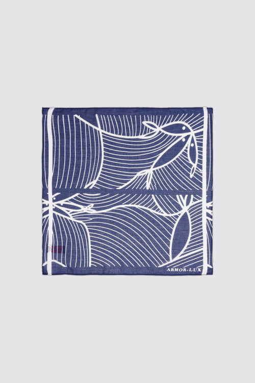 Foulard carré - coton - Armor-lux - 1