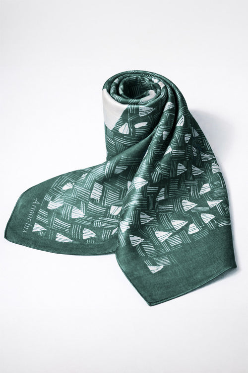 Foulard imprimé - coton - Armor-lux - 1