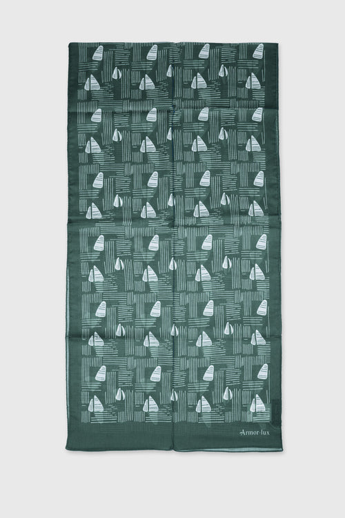 Bedruckter Schal - Baumwolle - Armor-lux - 2