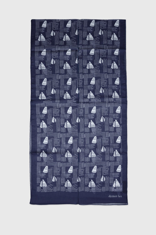 Printed scarf - cotton - Armor-lux - 2