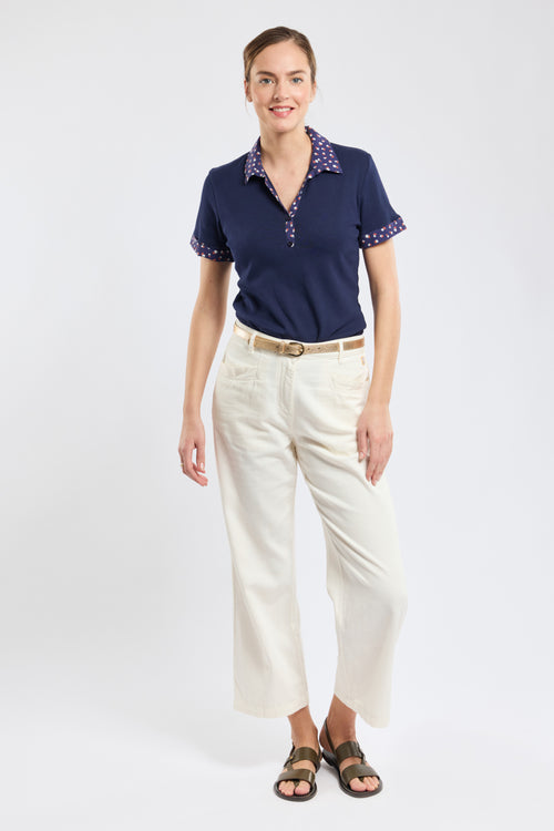 Polo motifs floraux - coton - Armor-lux - 3