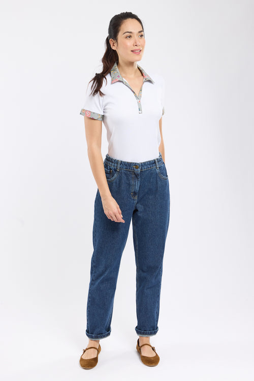 Printed polo shirt - cotton - Armor-lux - 3