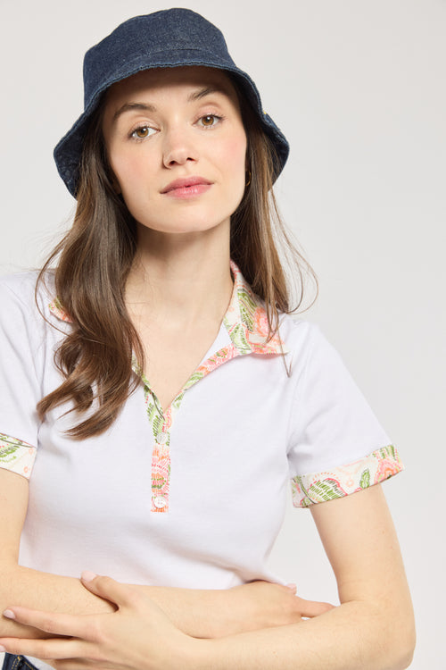 Polo mit Blumenmotiven – Baumwolle - Armor-lux - 2