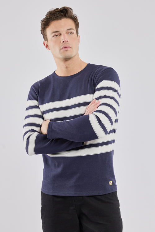 Langarm-Marineshirt - dicke Baumwolle - Armor-lux - 1