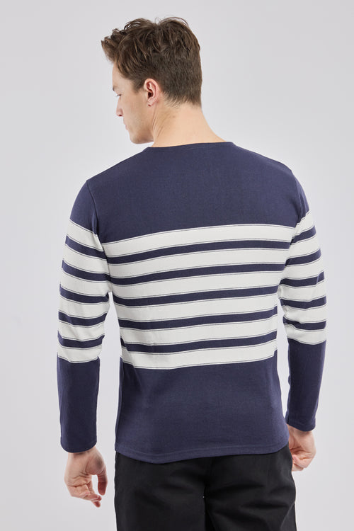 Langarm-Marineshirt - dicke Baumwolle - Armor-lux - 4