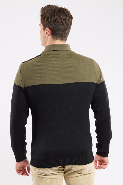 Pull marin bi-color - Armor-lux - 4