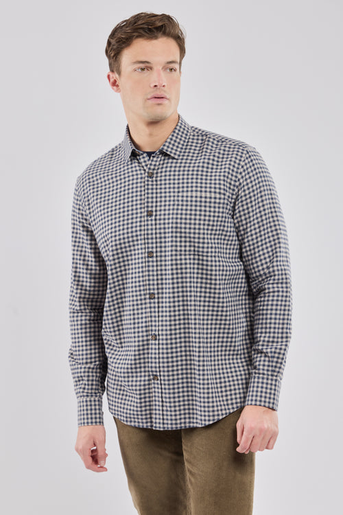 Comfort long-sleeve shirt with soft collar - Armor-lux - 1