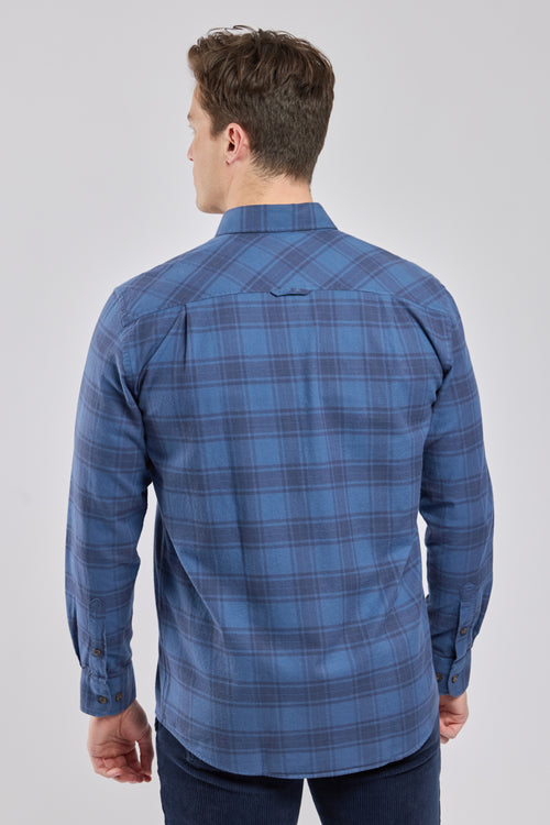 Chemise manches longues confort col boutonné - Armor-lux - 4