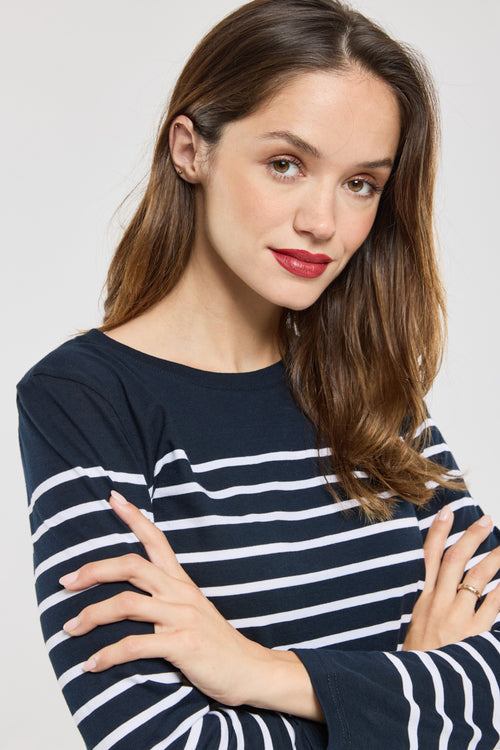 Breton striped shirt - jersey cotton - Armor-lux - 2