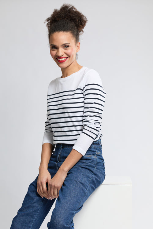 Breton striped shirt - jersey cotton - Armor-lux - 1