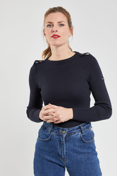 Pullover im Marine-Stil „Redon - aus Merinowolle - Armor-lux - 1