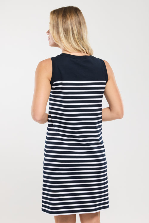 Kleid mit breiten Trägern - aus fester Baumwolle - Armor-lux - 4