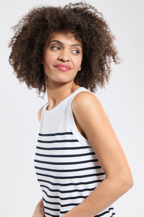 Tank top dress - heavy jersey cotton - Armor-lux - 3