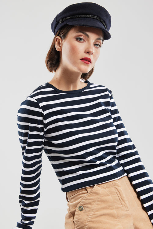 Breton striped shirt - cotton - Armor-lux - 1