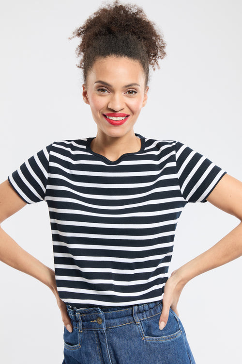 Breton striped shirt - cotton - Armor-lux - 1