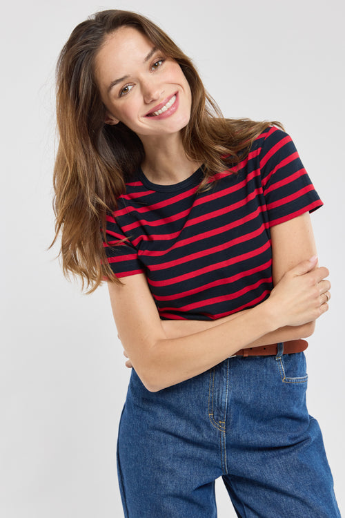 Breton striped shirt - cotton - Armor-lux - 1