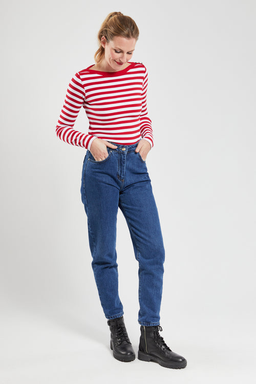 Striped shirt - cotton and elastane - Armor-lux - 2