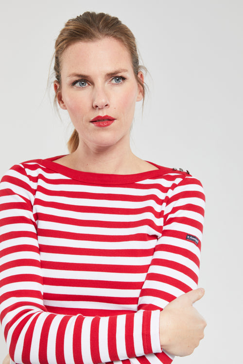 Striped shirt - cotton and elastane - Armor-lux - 5