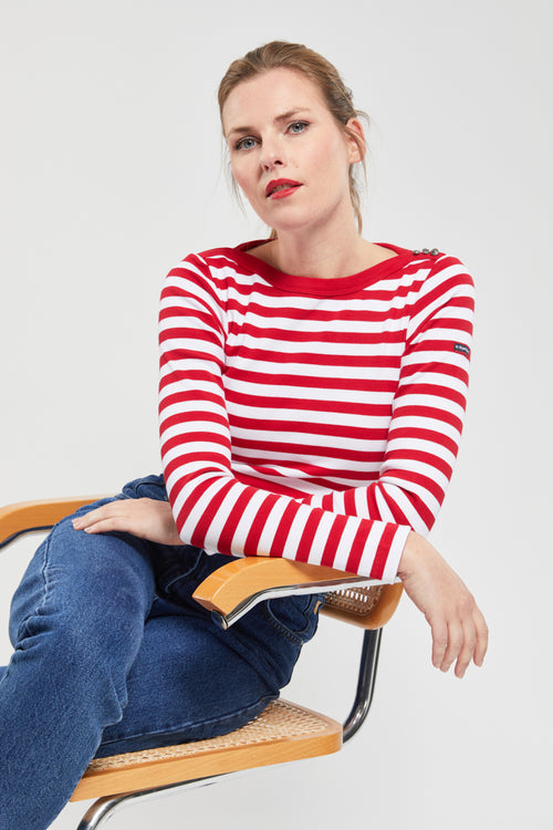 Striped shirt - cotton and elastane - Armor-lux - 1