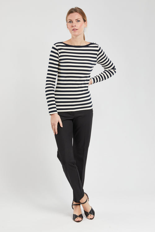 Striped shirt - cotton and elastane - Armor-lux - 3