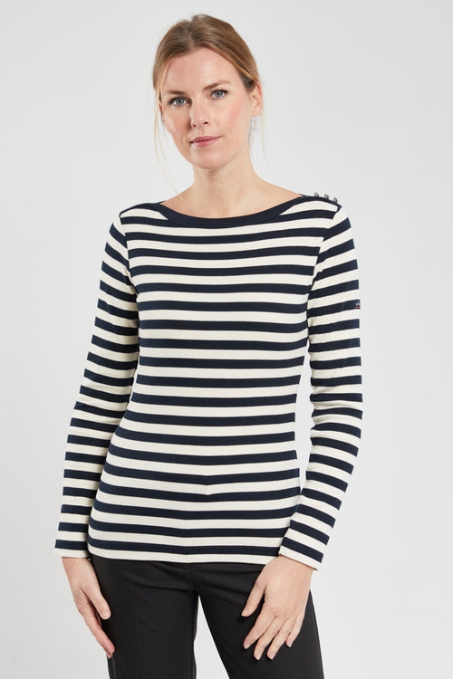 Shirt im Marine-Stil „Erquy - aus Baumwolle und Elasthan - Armor-lux - 1