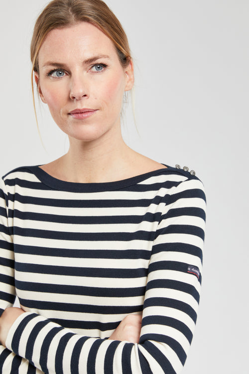 Shirt im Marine-Stil „Erquy - aus Baumwolle und Elasthan - Armor-lux - 2