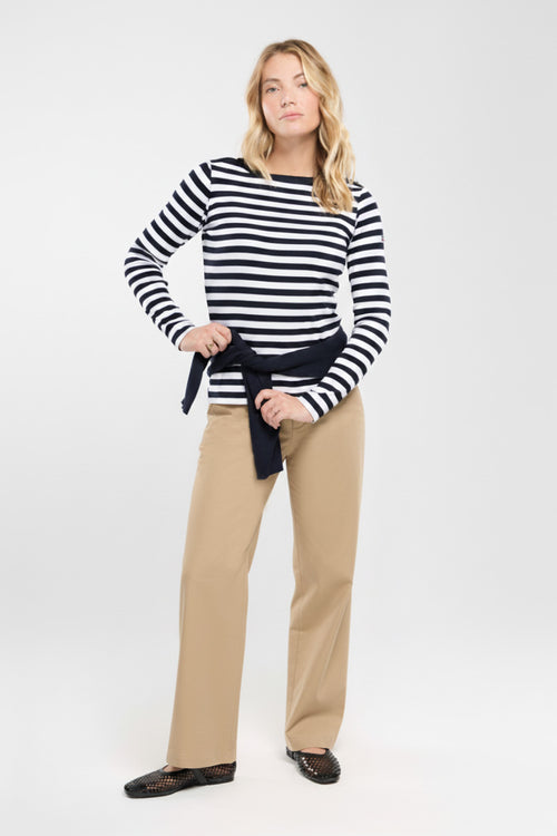 Striped shirt - cotton and elastane - Armor-lux - 3