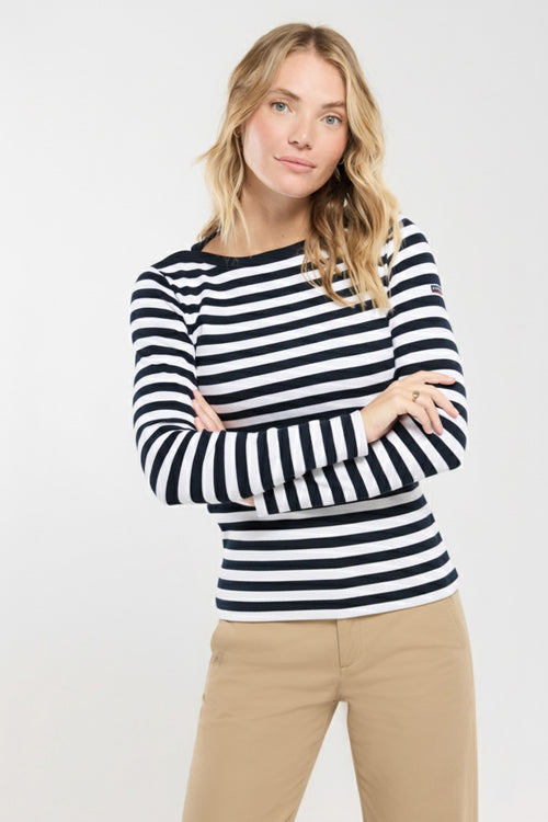Striped shirt - cotton and elastane - Armor-lux - 1