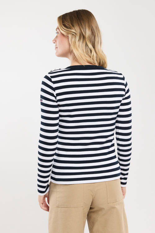 Striped shirt - cotton and elastane - Armor-lux - 4