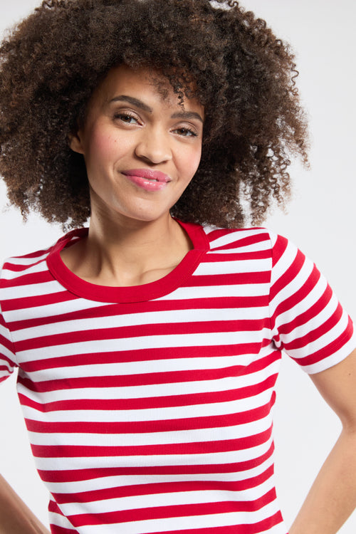 Striped shirt - cotton and elastane - Armor-lux - 2