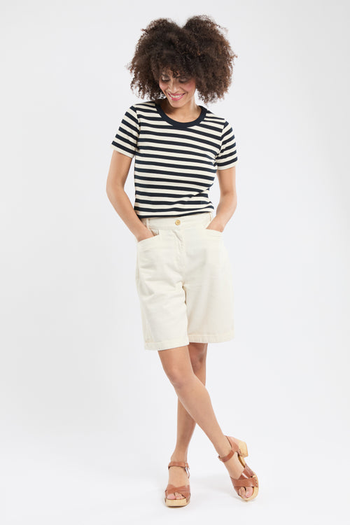 Striped shirt - cotton and elastane - Armor-lux - 3