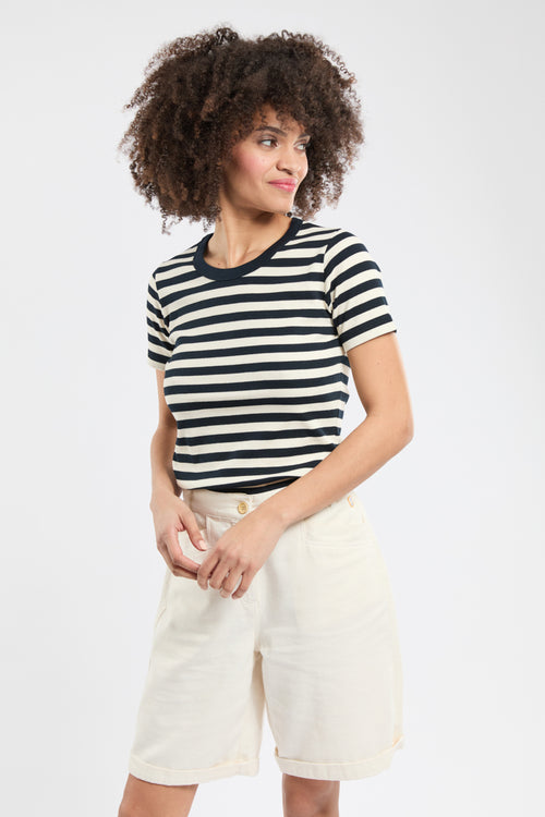 Striped shirt - cotton and elastane - Armor-lux - 4