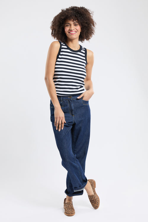 Débardeur rayé Saint-Cast - coton - Armor-lux - 3